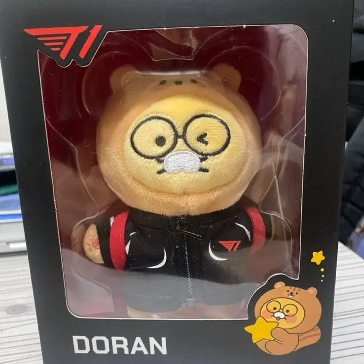 [BUNJANG] Kakao Friends T1 Doran Chunsik Backpack Keychain Doll (Sealed New) / 카카오프렌즈 T1 도란 춘식이 백팩 키링 인형 판매합니다.