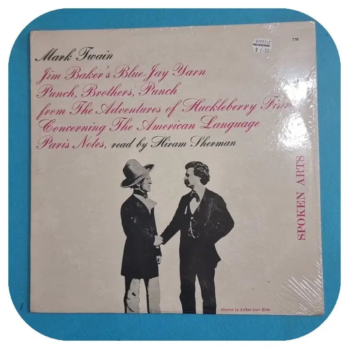 [BUNJANG] Mark Twain Read by Hiram Sherman LP NM/M / 마크 트웨인 LP NM/M