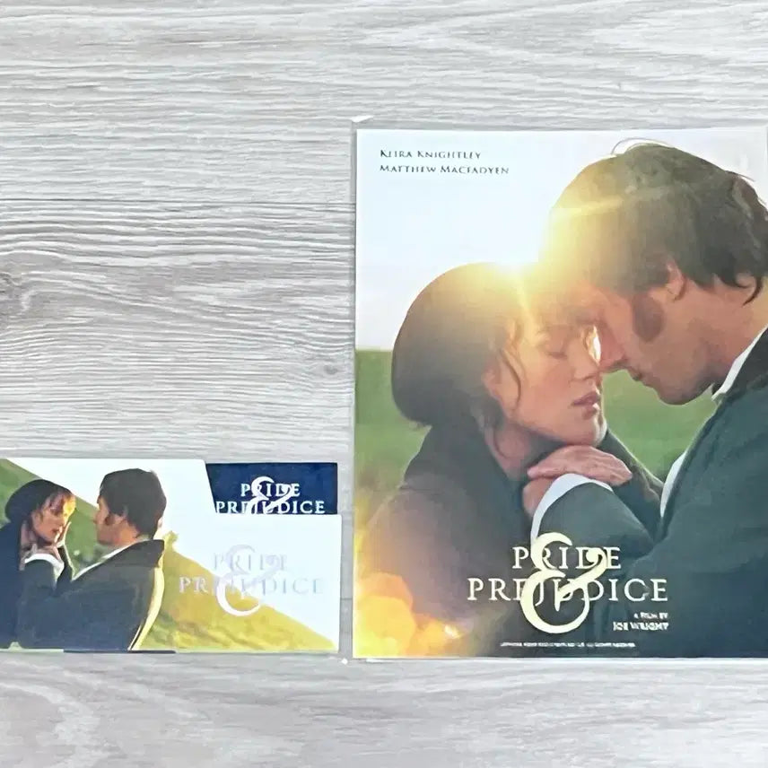 [BUNJANG] Pride &amp; Prejudice Art Card &amp; Movie Ticket Set / <오만과 편견> 아트카드, 무비티켓