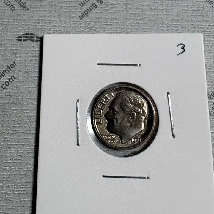 [BUNJANG] United States 10 Cent Coin (1971) / 미국 푸르프 10센트 동전 