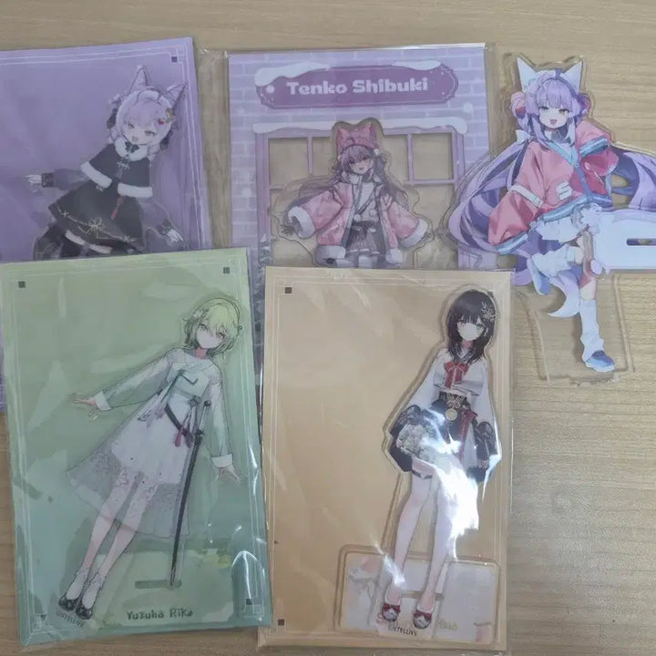[BUNJANG] Stellive Acrylic Bundle - Bukhari, Rico, Hina / 스텔라이브 아크릴 일괄 부키리코히나