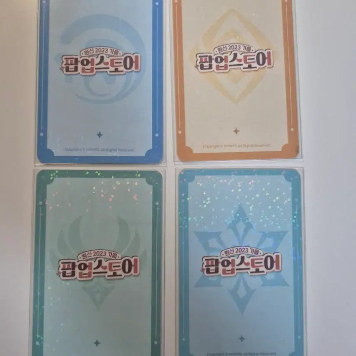 [BUNJANG] Genshin Impact Fall Pop-Up Photocard Bundle Set - Ayaka, Ayato, Kazuha, Gorou / 일괄) 원신 가을 팝업 포카 아야카 아야토 카즈하 고로