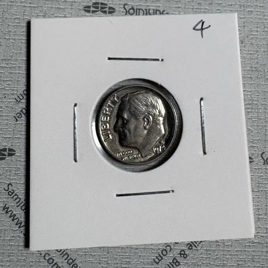 [BUNJANG] United States 1974 10 Cents "Proof" Coin / 미국 푸르프 10센트 동전 