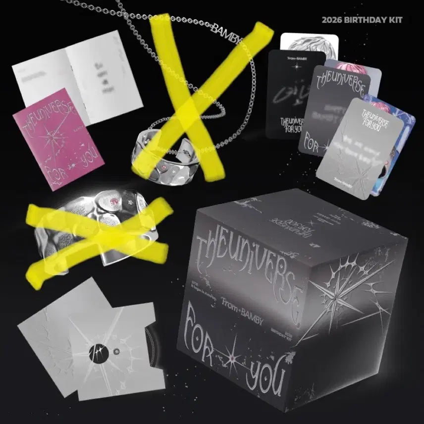 [BUNJANG] Bambi Birthday Kit - Full Set (Excluding Ring &amp; Necklace) / 밤비 생일키트 반지 목걸이 제외 풀구성 새상품