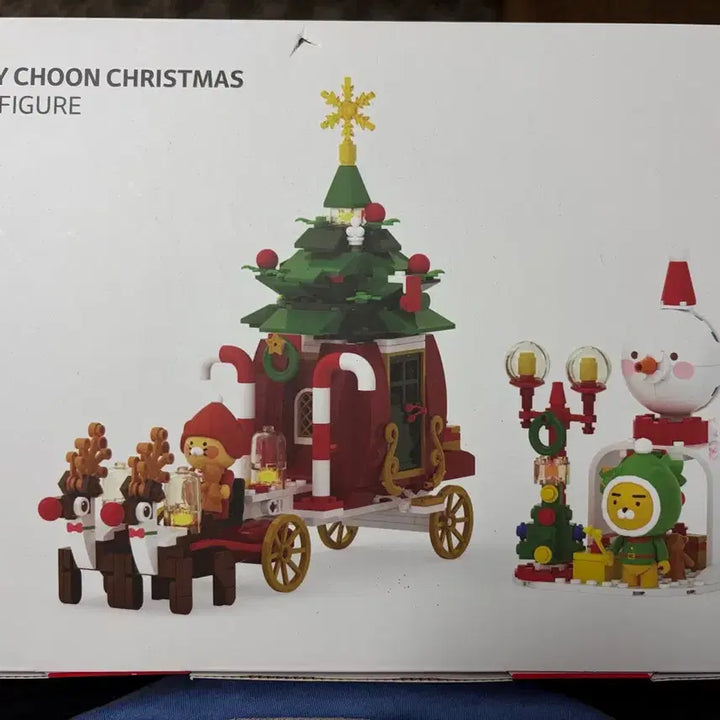 [BUNJANG] Kakao Friends Merry Choon Christmas Brick Figure / 카카오프렌즈 메리춘 크리스마스 브릭 피규어