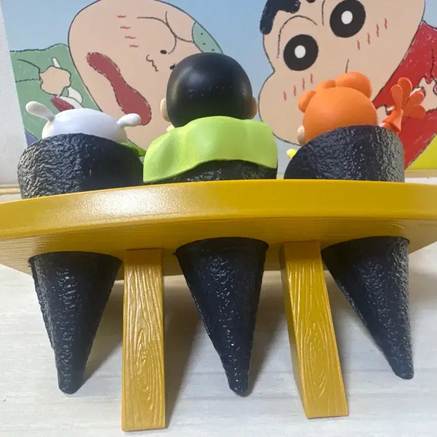 [BUNJANG] Crayon Shin-chan Flying Gimbap Character Figures / 짱구 날아라수제김밥 피규어