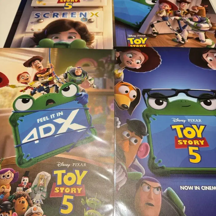 [BUNJANG] Toy Story 5 Poster Set (4 Types) / 토이스토리5 포스터 4종