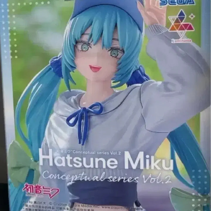 [BUNJANG] Vocaloid Hatsune Miku Sega Conceptual Series Figure / 보컬로이드 하츠네미쿠 세가 피규어 컨셉추얼 시리즈