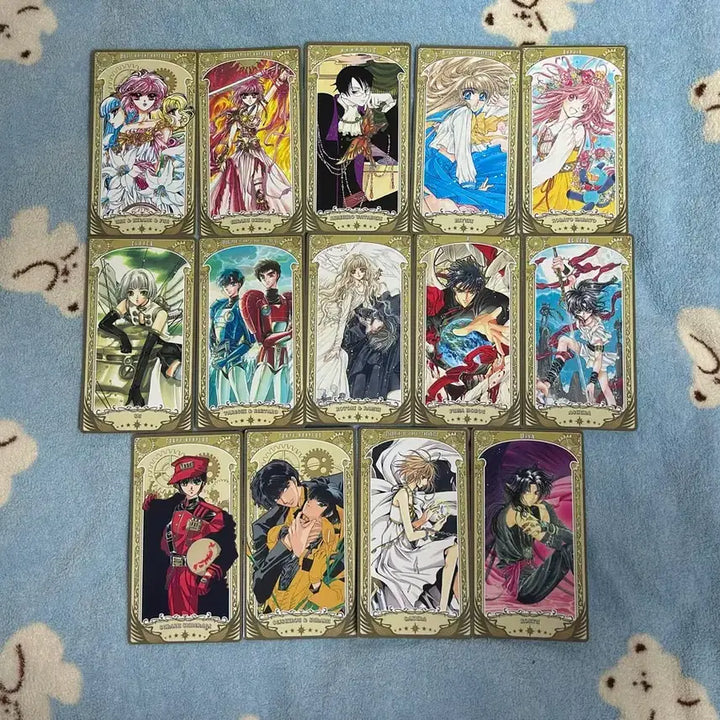 [BUNJANG] CLAMP Exhibition Arcana Cards Collection (14 Types) / 클램프전 아르카나 카드 14종 모음