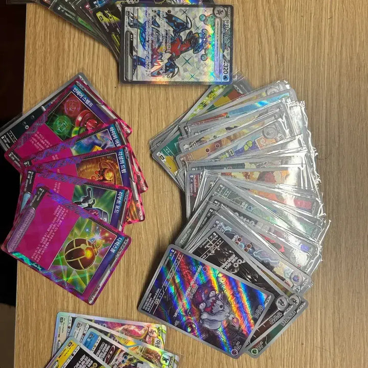 [BUNJANG] Pokemon Cards Bundle Set - 192 Cards / 일괄) 포켓몬카드 레어등급 (SR,AR등등)  192장 판매합니다.