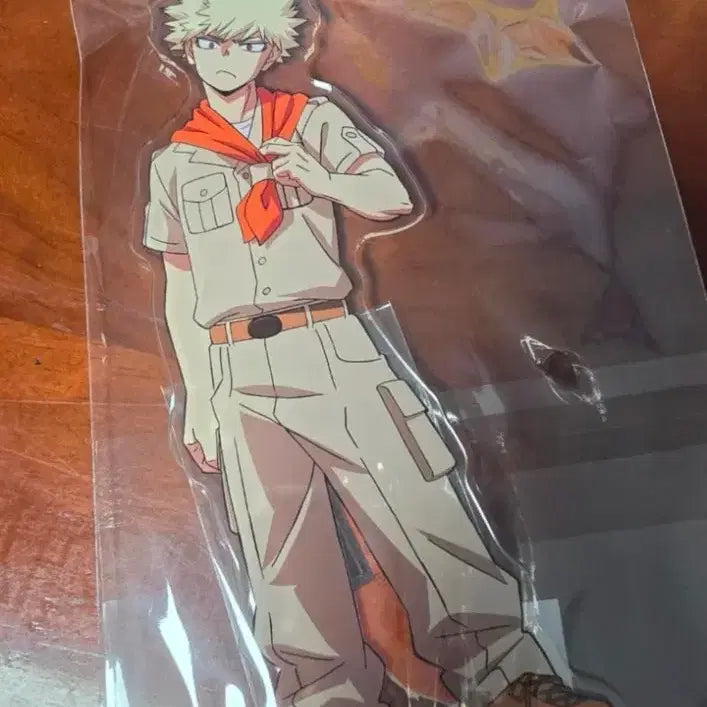[BUNJANG] My Hero Academia Katsuki Bakugo Safari Look ver. BIG Acrylic Stand / 나의 히어로 아카데미아 바쿠고 카츠키 사파리 룩ver. BIG 아크릴