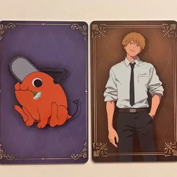 [BUNJANG] Chainsaw Man Lucky Draw Pochita Angel Tenshi Denji Beam Photocard Set / 체인소맨 럭키드로우 포토카드 포치타 천사 텐시 덴지 빔