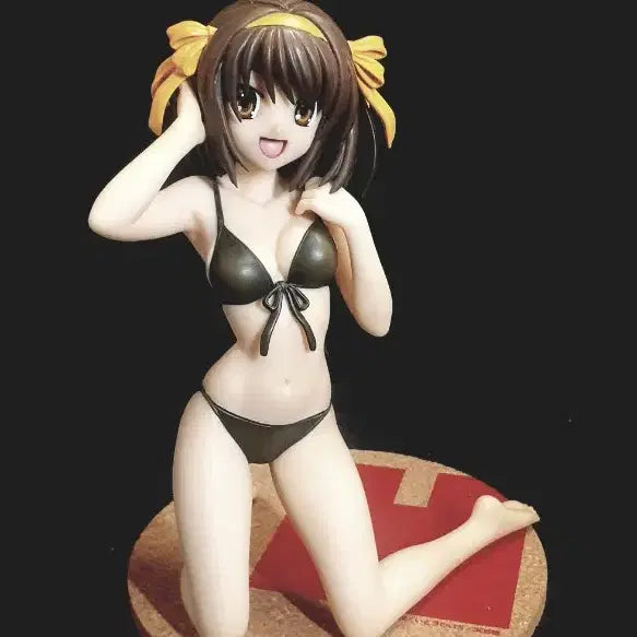 [BUNJANG] Suzumiya Haruhi Swimsuit Figure (Opened) / 레어,스즈미야 하루히,피규어,수영복,개봉 ,정품