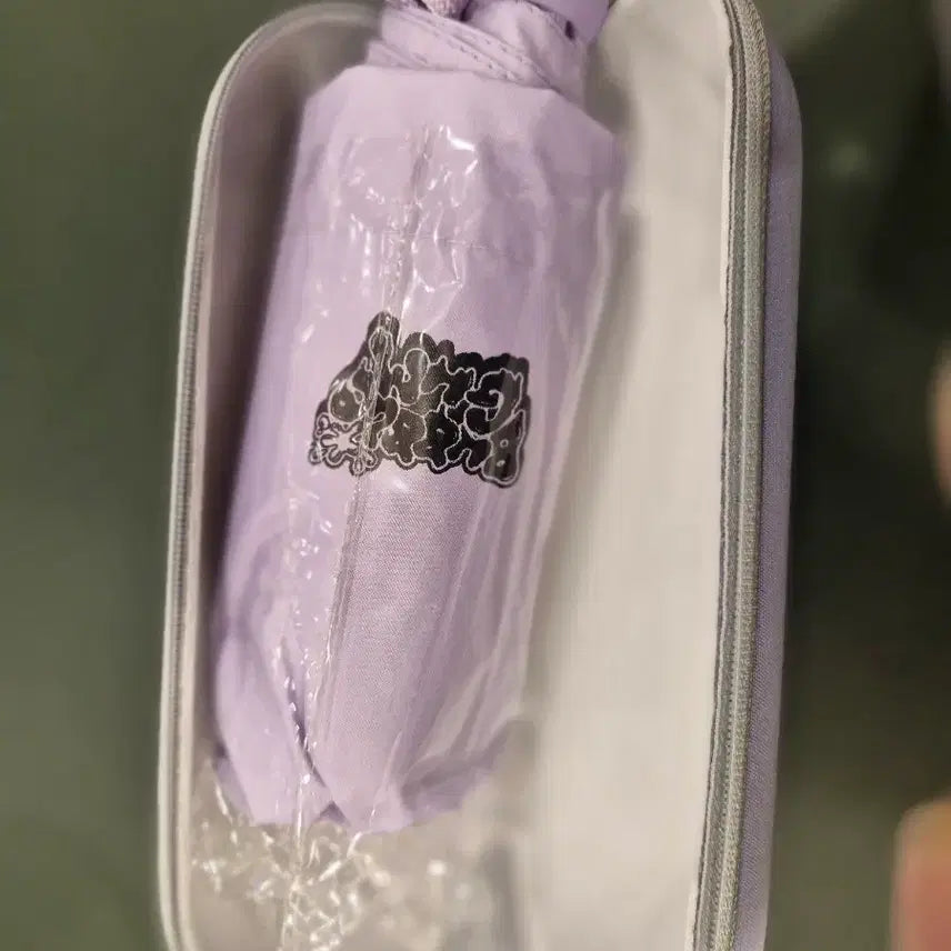 [BUNJANG] Kep1er Purple Folding Umbrella + Case / 케플러 퍼플 접이식 우산 + 케이스