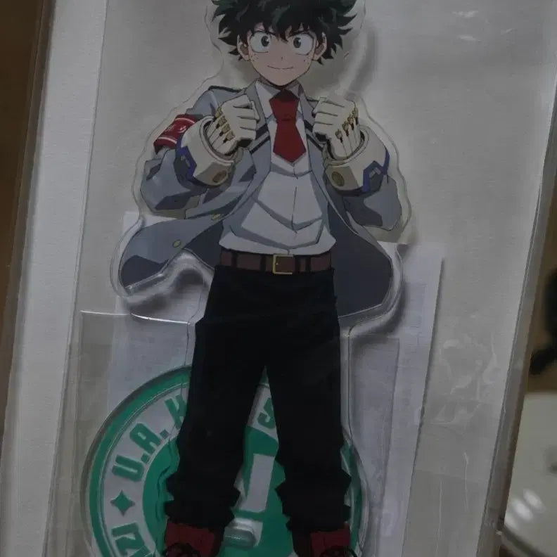 [BUNJANG] My Hero Academia Izuku Midoriya Open School Acrylic Stand / 히로아카/나히아 미도리야 오픈스쿨 아크릴 스탠드