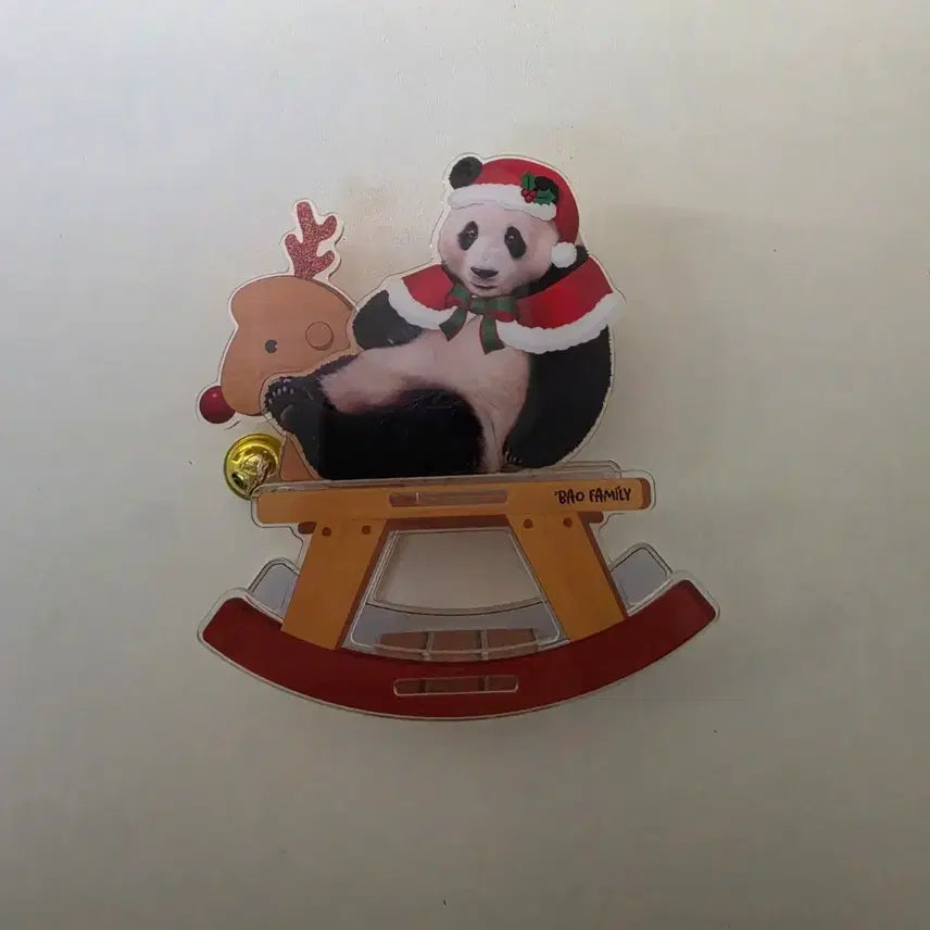 [BUNJANG] Fu Bao Christmas Acrylic Stand Bundle Set / 푸바오 크리스마스 아크릴 스탠드(일괄)