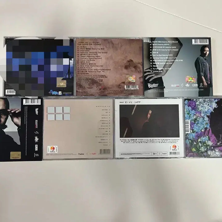 [BUNJANG] Verbal Jint Album Bundle Set / 국힙 버벌진트 6장 일괄 상태 좋음