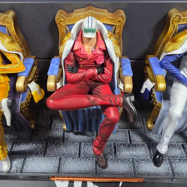 [BUNJANG] One Piece Three Admirals Resin Figure Bundle / 원피스 bt 삼대장 레진피규어 일괄