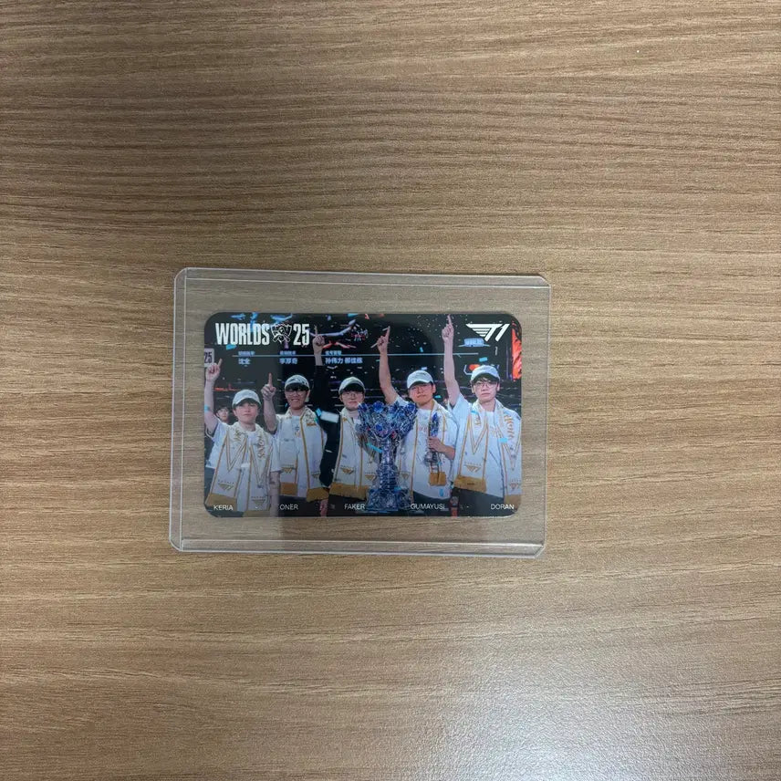 [BUNJANG] T1 Faker 2026 World Championship Photocard / [2026 MSI] 월즈 25 T1티원 포토카드