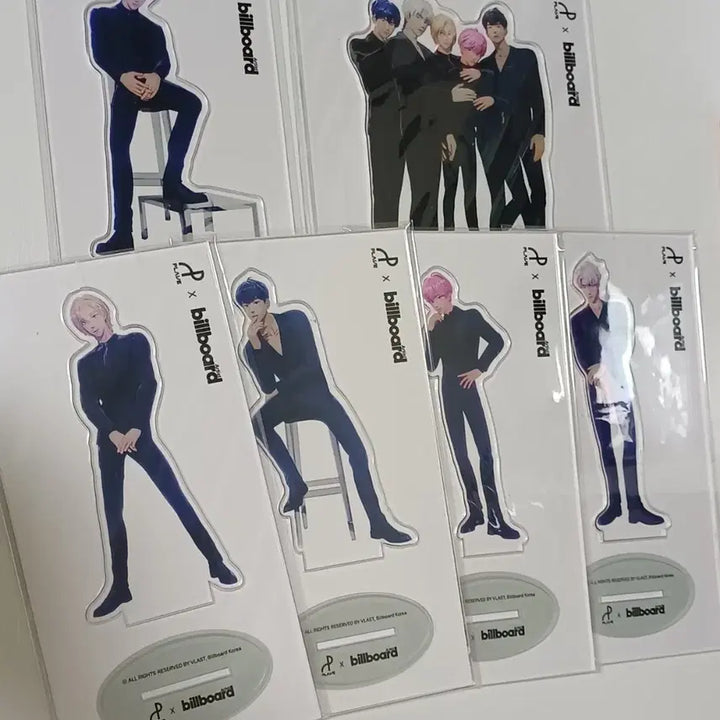 [BUNJANG] P.LAYBACK Billboard Acrylic Stand Set (6 Types) / 플레이브 빌보드 아크릴 스탠드 6종 일괄