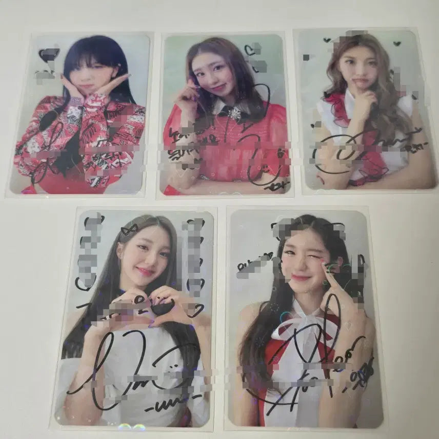 [BUNJANG] wooah Signed Photocard Bundle Set / !!급처!! 우아 싸인 포카 wooah signed pc
