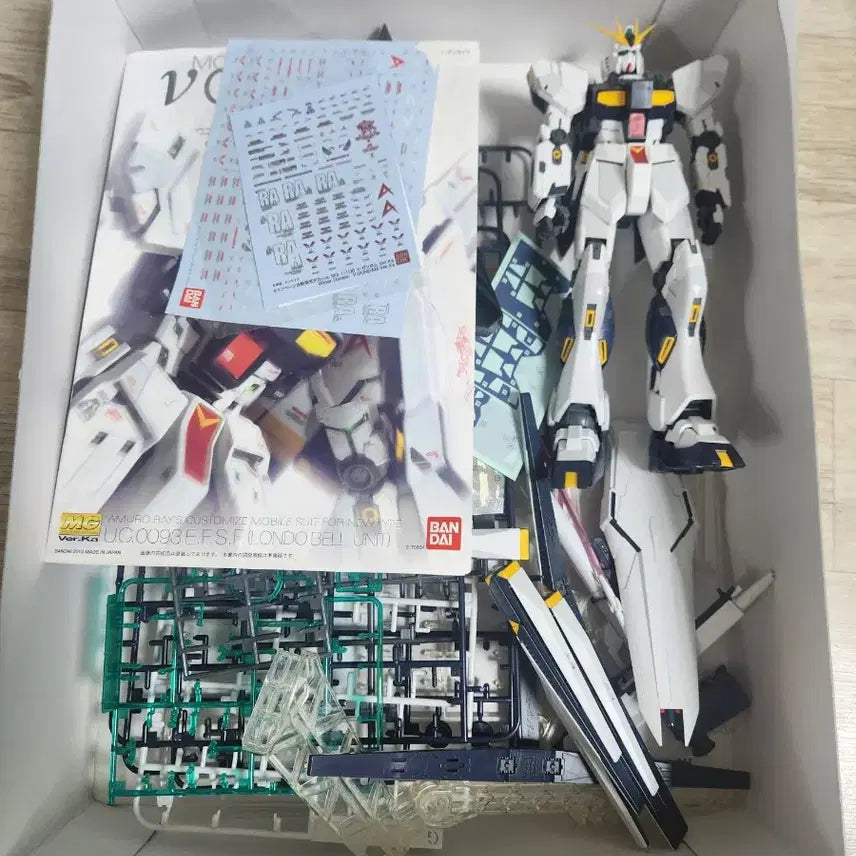 [BUNJANG] MG Hi-Nu Gundam Ver.Ka Complete Model / mg 뉴건담 버카 완성품 판매합니다