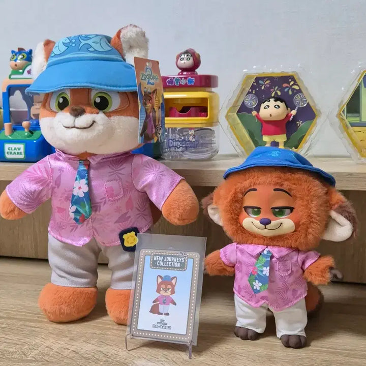 [BUNJANG] Zootopia Nick Wilde Plush Keychain Casual Outfit Set / 주토피아2 닉 인형 키링 TOPTOY 케쥬얼 아웃핏 세트