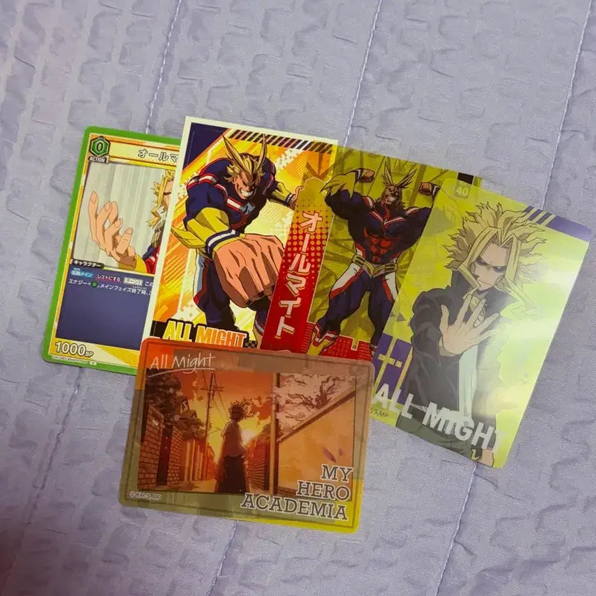 [BUNJANG] My Hero Academia All Might Paper Goods Bundle Set / 나의 히어로 아카데미아 올마이트 지류 일괄