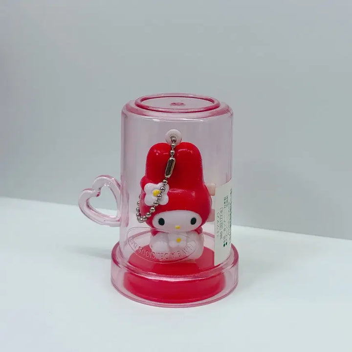 [BUNJANG] Rare Vintage Red My Melody Spoon Keychain / 레어 고전 빨간 마이멜로디 숟가락 키링 고전빨마 빨간마멜