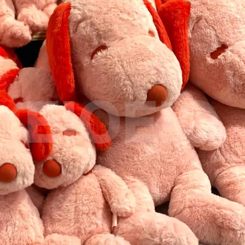 [BUNJANG] Kobe Hotel Peanuts Limited Pink Snoopy Plush L / 고베 피넛츠 호텔 한정 핑크 스누피 인형 L