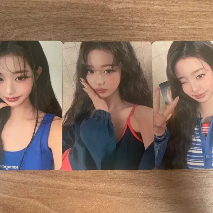 [BUNJANG] Tommy Jeans Jang Wonyoung Photocard Set (3 Types, Sealed) / 타미진스 장원영 포토카드 3종 미개봉