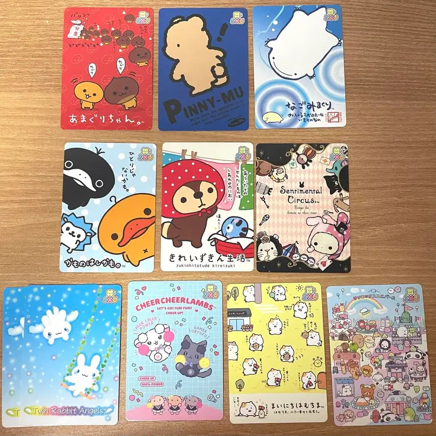 [BUNJANG] San-X Rilakkuma Artsmet Collection Cards Bundle Set (22 pcs) / 산엑스 유니버스 아츠메테 랜덤카드 콜렉션 22장 일괄