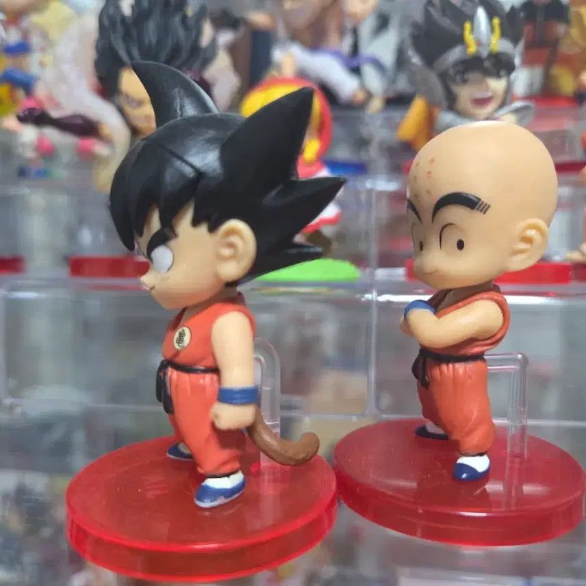 [BUNJANG] J Stars Jump Limited World Collectable Figure - Dragon Ball Son Goku &amp; Krillin / J stars 점프 한정 월콜 피규어 드래곤볼 손오공 크리링