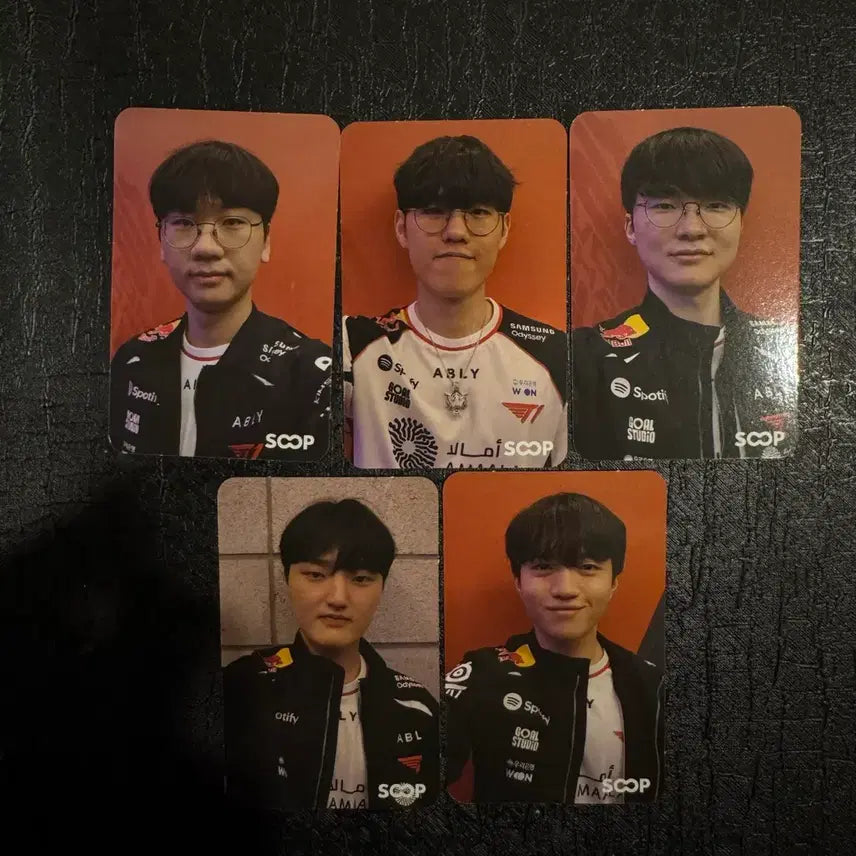 [BUNJANG] T1 MSI Soop Booth Photocard Set / Msi 티원 soop 부스 포토카드 양도