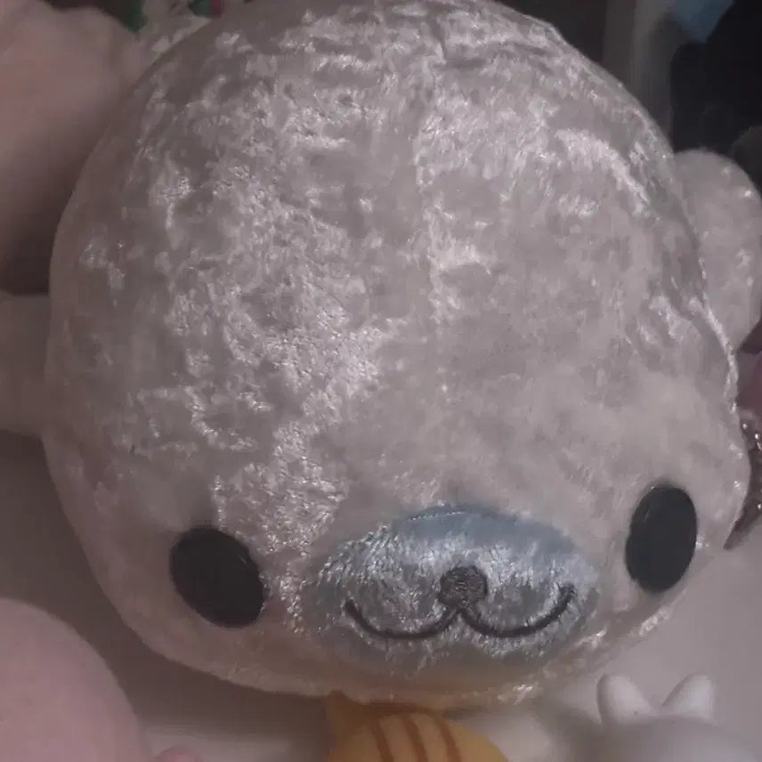 [BUNJANG] Velvet Shirogoma Plush / 벨벳 시로고마 인형