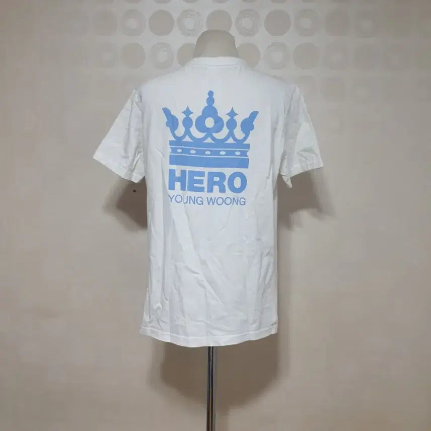 [BUNJANG] Im Young Woong Hero T-Shirt White L (95) / 임영웅 히어로 반팔티95