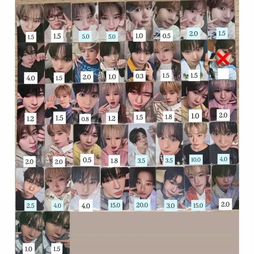 [BUNJANG] NCT WISH O.O.T.L Photocard - Sion, Yushi, Jaehee, Riku, Sakuya / 엔시티위시스테디컬러오드투러브이즈위싱가포르당첨자시온리쿠유우시재희료사쿠야포카