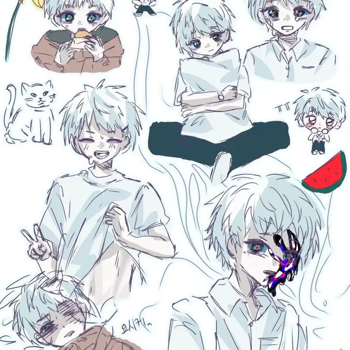 [BUNJANG] Custom Anime Portrait Commission (24hr Turnaround) / 낙서 그림 커미션 페어