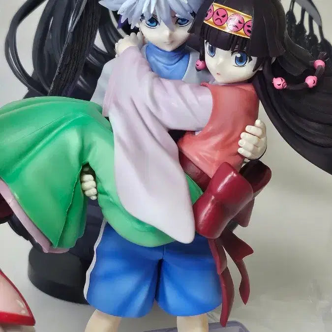 [BUNJANG] Hunter x Hunter Election Arc Kuuji A Prize Killua &amp; Alluka, Killua &amp; Nanika Figures Bundle Set / 헌터X헌터 쿠지 A상 키르아&amp;아르카,나니카 피규어 일괄 판매 | 굿즈