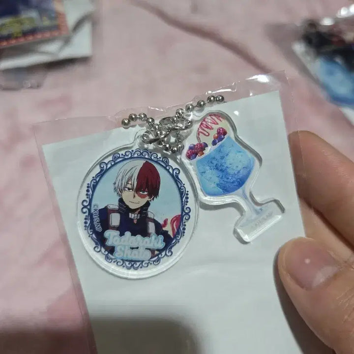 [BUNJANG] My Hero Academia Todoroki Open School Acrylic Keychain / 히로아카 토도로키 오픈스쿨 아크릴 키링