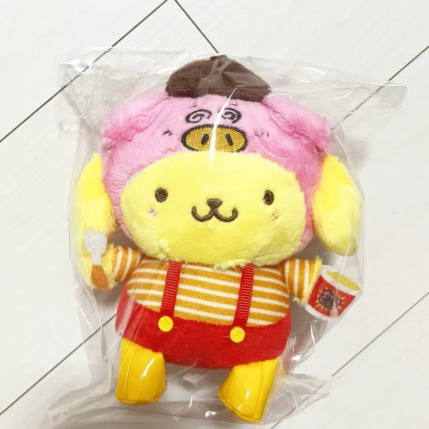 [BUNJANG] Pompompurin x Mako Collaboration Plush Doll / 폼폼푸린 폼푸 부타 콜라보 마코