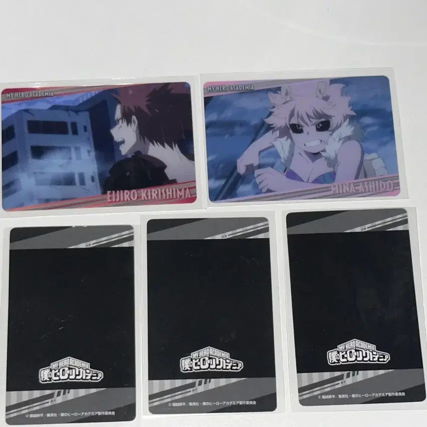 [BUNJANG] My Hero Academia Bundle Set Photocards Kirishima, Dabi, Midoriya, Uraraka, Ashido / 나히아 포카 일괄 / 키리시마,다비,미도리야,우라라카,아시도