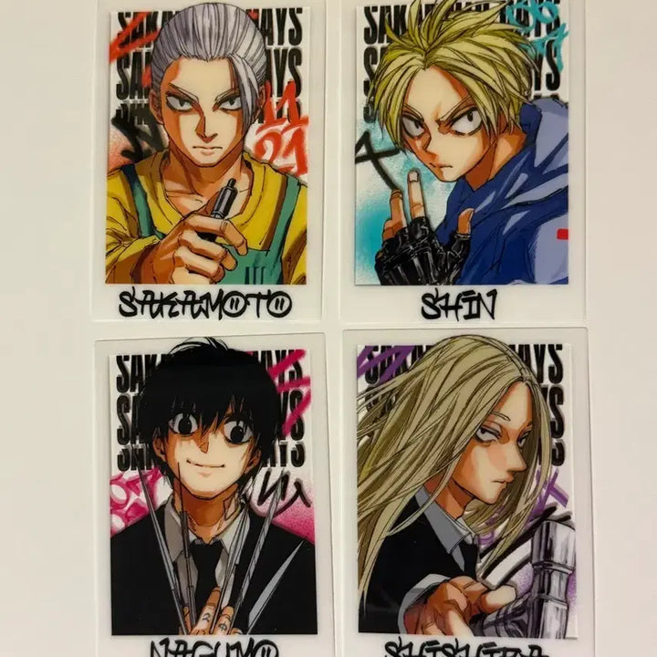 [BUNJANG] Sakamoto Days Jump GIGA Winter Exclusive Photocard Bundle Set / 사카모토데이즈 점프 기가 윈터 특전 포카 일괄 판매