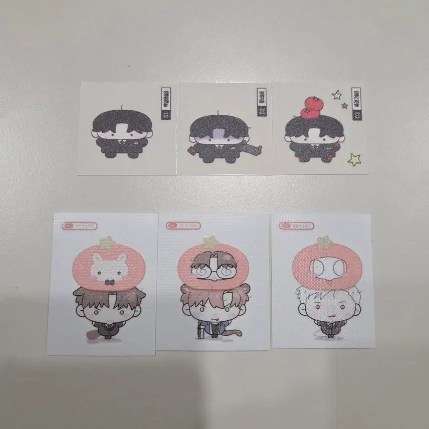 [BUNJANG] Go-dam-chul-geun (Goe-chul) Kim Sol-eum, Choi Yo-won, Lee Ja-heon Album Stickers / 괴담출근 괴출 김솔음 최요원 이자헌 띠부실 스티커 양도