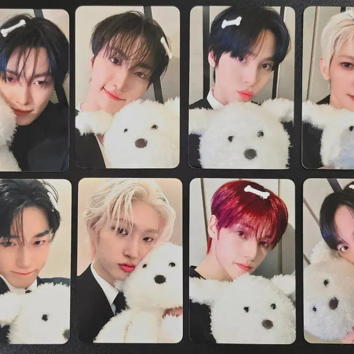 [BUNJANG] ATEEZ GOLDEN HOUR : Part.4 Hellolive Lucky Draw Photocard Set (Ganadi Ver.) / 에이티즈 골든아워4 헬로라이브 특전 가나디 사은품 THE WORLD EP.FIN WILL 라이트 스틱 키링
