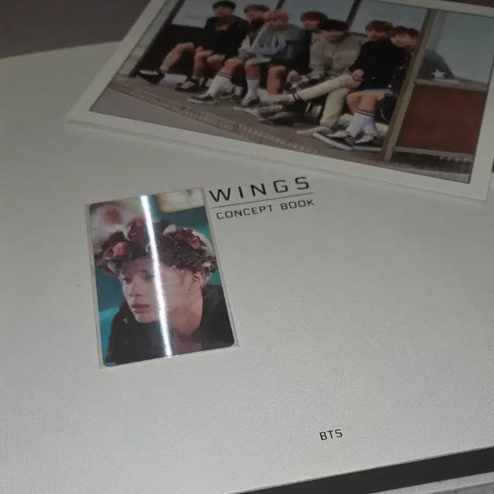 [BUNJANG] BTS Concept Book Jin / 방탄소년단 bts 윙즈컨셉북 진 포카 포함