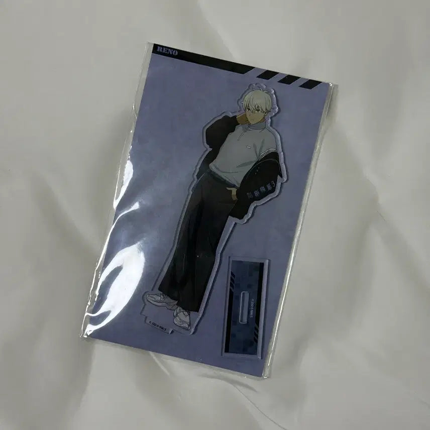 [BUNJANG] Kaiju No. 8 Bloodproof Jacket Reno Acrylic Standee / 괴수 8호 Bloodproof Jacket 아크릴 레노 가챠 룩업 넨도