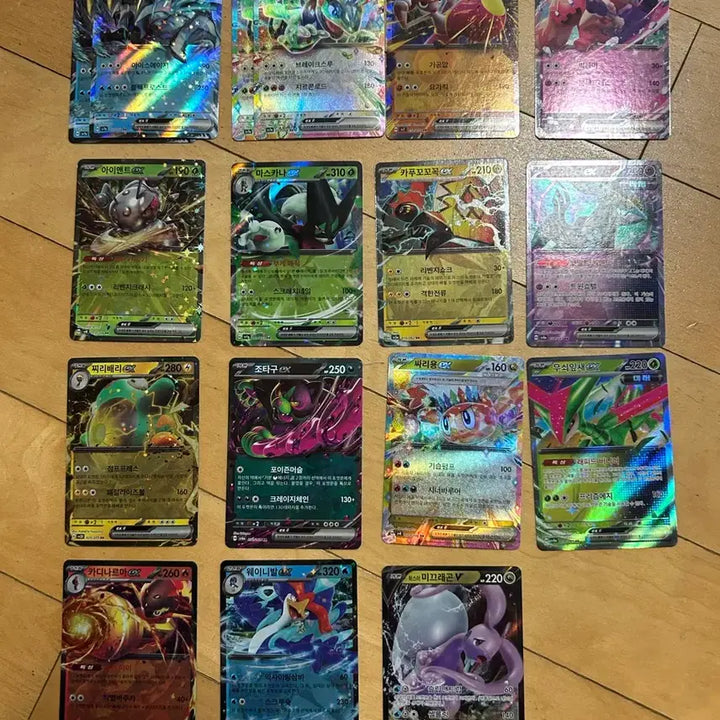 [BUNJANG] Pokemon Cards EX RR 29 Card Bundle / 포켓몬 카드 ex RR 29장 모음
