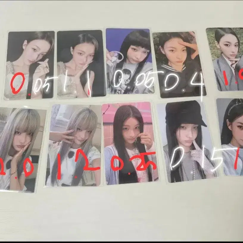 [BUNJANG] ILLIT IROHA Photocard Set / 아일릿 이로하 포카 10장 남은 거 판매
