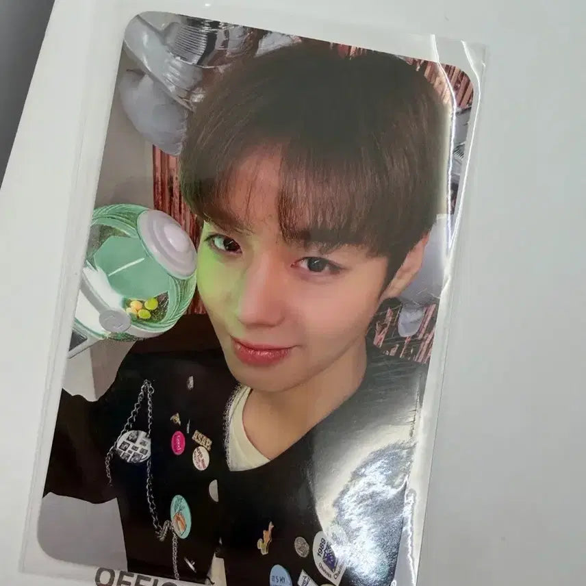 [BUNJANG] Park Ji Hoon Official Lightstick (Ppoppong) + 2 Photocards / 박지훈 공식응원봉(뽑뽕) + 포토카드2장